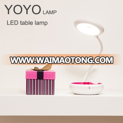 2W YOYO rechargeable LED dimmable desk lamp table lamp lights